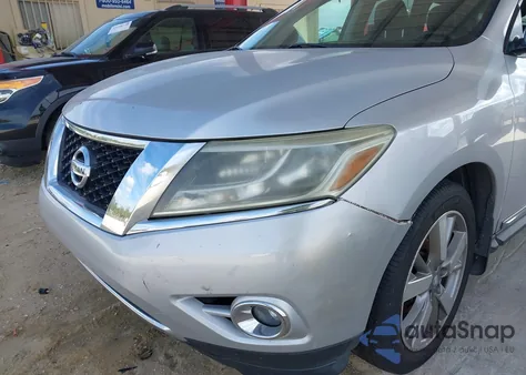 2013 Nissan Pathfinder Platinum from USA, damaged, VIN 5N1AR2MN9DC679472